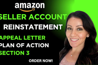 do amazon reinstatement appeal letter amazon section 3 suspension poa