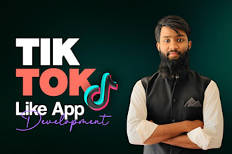 develop a tiktok like short video app with advanced features