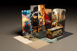 create 3d exhibition stand designs that attract visitors