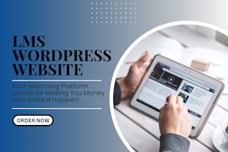 build course website,education website, elearning website,lms website, tutor lms