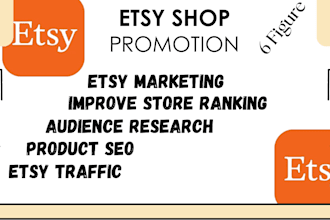 do etsy shop promotion campaigns to boost etsy sales SEO to promote traffic rank