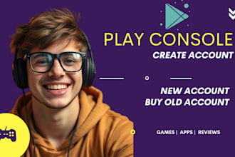 create google play console developer account for your apps