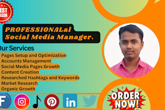 your social media marketing manager and personal assistant