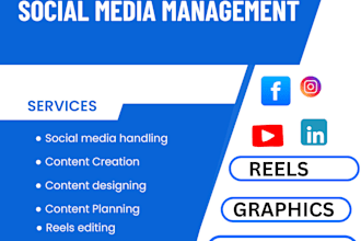 manage your social media edit content scripts, reels, thumbnails