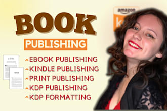 format your book for amazon kdp book self publishing, book publishing