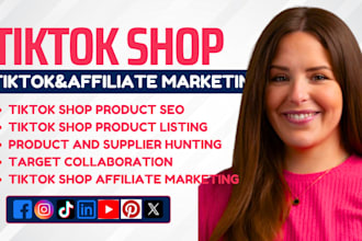 manage tiktok shop ads and develop your affiliate marketing plan