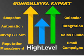 do gohighlevel automation, gohighlevel reputation management ghl snapshot expert