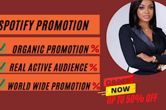 do spotify album promotion and spotify music track promotion