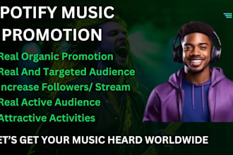 promote your spotify music or podcast with targeted ads and get organic rates