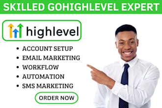 do gohighlevel email SMS marketing ghl lead nurture campaign ghl crm automation