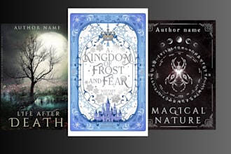 design or redesign your book cover, ebook cover, kdp cover