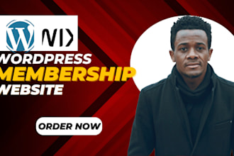 create a stunning membership website on wordpress with payment integration