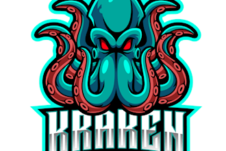 design high quality octopus mascot logo with fastest delivery