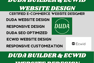 squarespace design bigcommerce bigcartel store redesign shopify ecwid setup