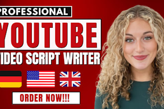research and write youtube video or movie script as a scriptwriter