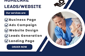 home care website, home care, home care leads, elderly care, assisted living