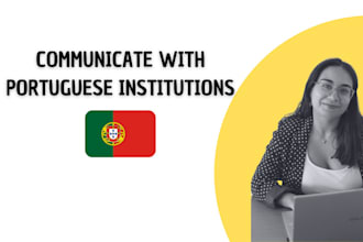 call and communicate with portuguese institutions