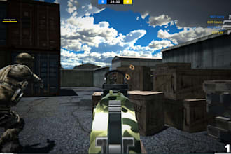 build open world multiplayer game, forest, fps survival game, battle royale game