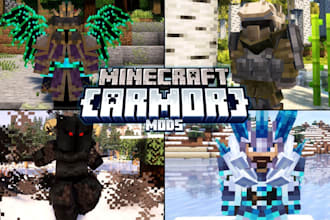 create custom minecraft forge mod or fabric mod