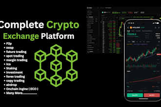 create binance clone crypto trading platform