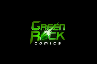 make elegant minimal comic shop logo