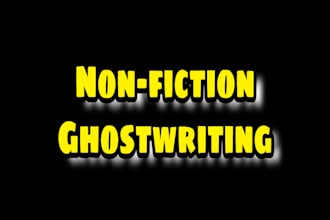 ghostwrite ebooks writing  on personal finance, leadership, and self improvement