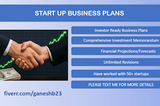 financial forecasts and business plans for your business