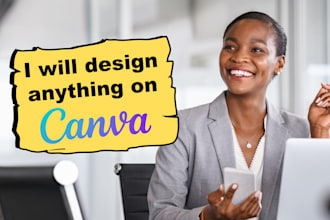 do stunning canva template design in 8 hours