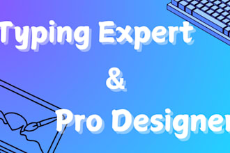 retype and design your document creatively