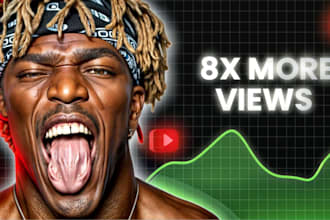 make clickbait viral anime, gaming and any youtube thumbnails