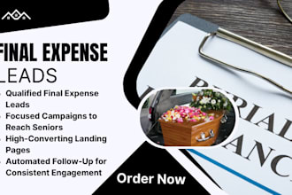 generate final expense leads, life insurance leads