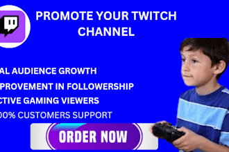 do twitch channel promotion, twitch affiliate, partner