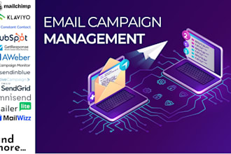 setup your email marketing campaigns and automations