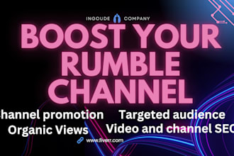 do rumble video promotion organic rumble promotion rumble video marketing