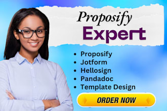 create better proposal jotform high level proposify pandadoc docusign hellosign