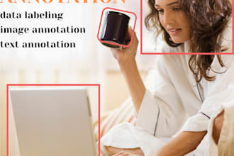 annotate, tag, and label image, video, text, and audio data