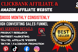 setup travel affiliate website clickbank affiliate marketing sales funnel