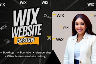 redesign wix website design wix website redesign build wix booking membership