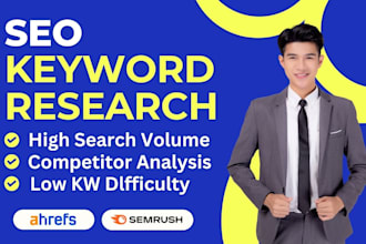 do conduct SEO keyword research and competitor analysis for higher rankings