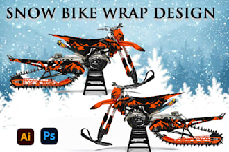 do vehicle wrap design, custom wrap, motorcycle wrap design, atv wrap design