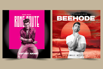 create stunning music cover art for albums and singles