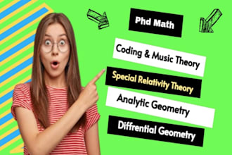 help in analytic differential geometry special relativity music coding theory