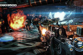 develop a multiplayer game, shooting game, mmorpg, fps, tps, moba game, rpg game