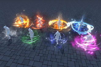 create game vfx, unity particle shader vfx, unreal engine vfx, ue5 niagara vfx