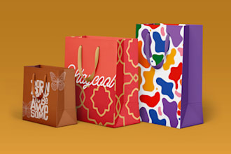 make stylish and useful shopping bags, paper bags, and tote bags