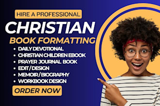 format devotional, printable journal,christian ebook,children book on amazon kdp