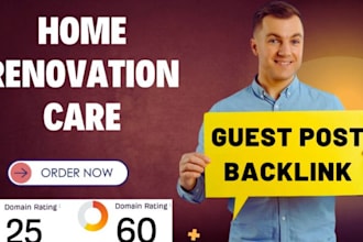 publish home improvement guest post on high da web sites
