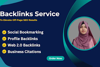 do high da backlinks, bookmarking, web 2 0 and business citations