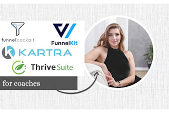 design website or checkout page funnelcockpit funnelkit fg funnelish thrivecart