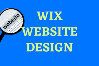 redesign wix website design wix studio wix landing page wix booking ecommerce